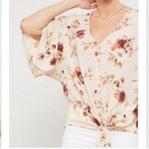 Womens Floral Blouse
